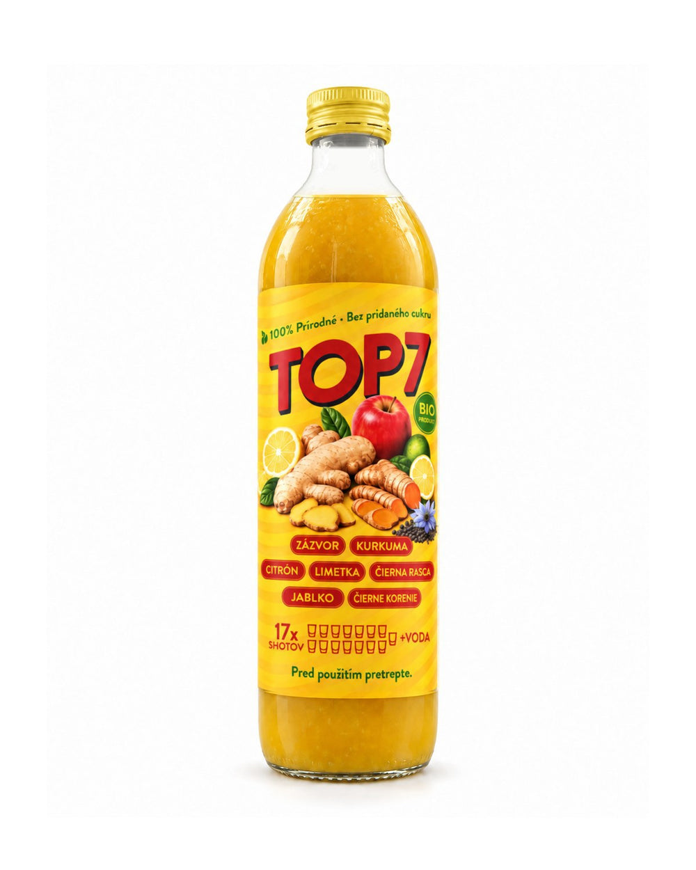 Až 17 pohárov z jednej fľaše.