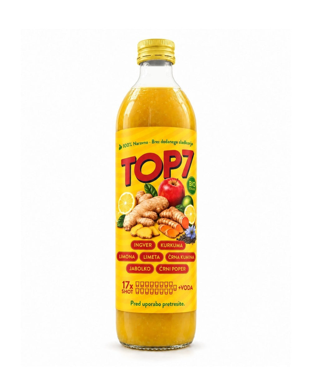 Do 17 kozarcev iz ene steklenice.